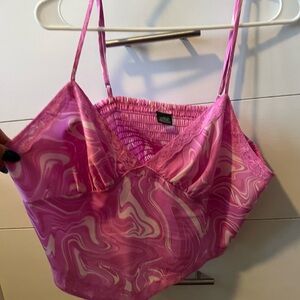 Wild fable pink crop top